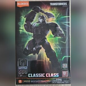 Blokees Transformers Classic Class 05 Optimus Primal Robot plastic model kit.